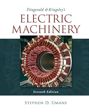 This seventh edition of Fitzgerald and Kingsley's Electric Machinery by Stephen Umans was developed recognizing the strength of this classic text since its first edition has been the emphasis on building an understanding of the fundamental physical principles underlying the performance of electric machines. Much has changed since the publication of the first edition, yet the basic physical principles remain the same, and this seventh edition is intended to retain the focus on these principles in the context of today's technology.